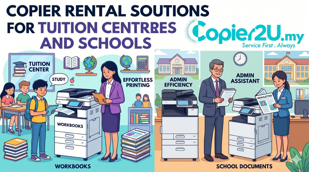 copier rentals for schools and tuition centres