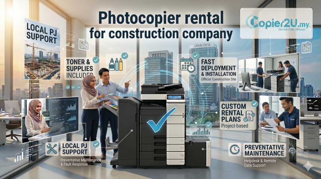 photocopier rental for construction company