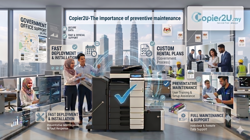 Copier2U-The Importance of Preventive Maintenance