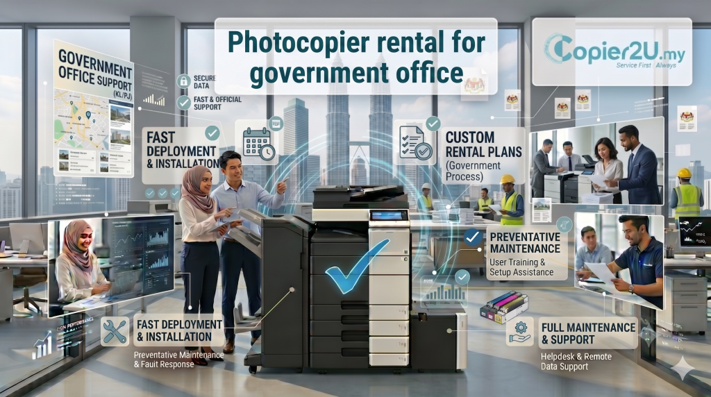 Photocopier rental for government office