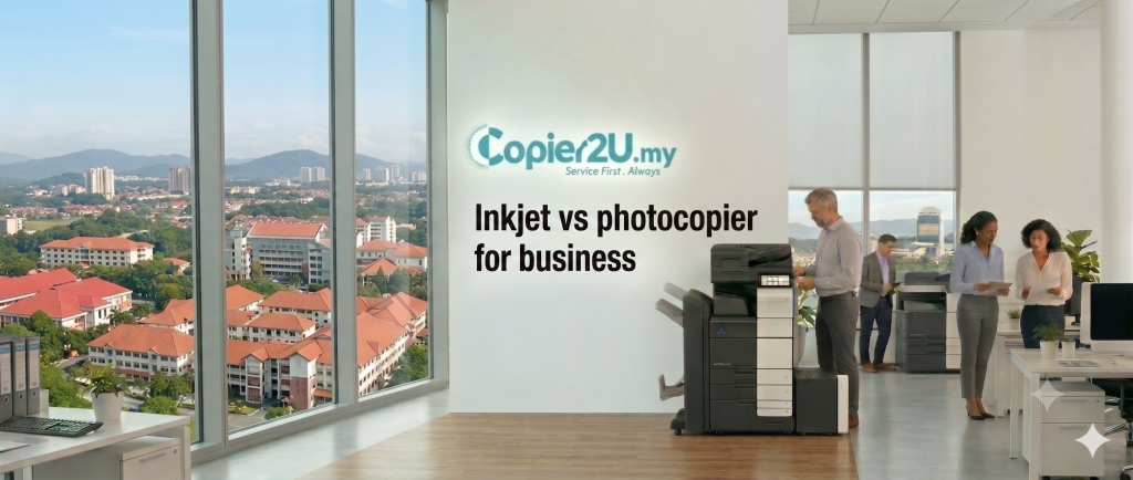 Inkjet vs photocopier for business