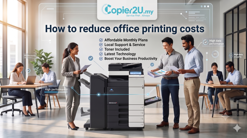 How to reduce office printing cost