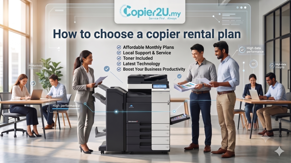 how to choose a copier rental plan