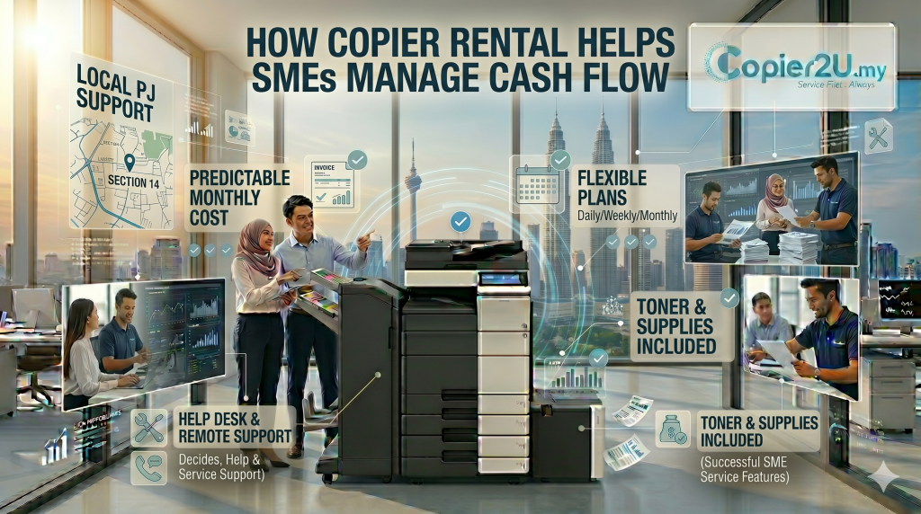 How copier rental helps SMEs manage cash flow