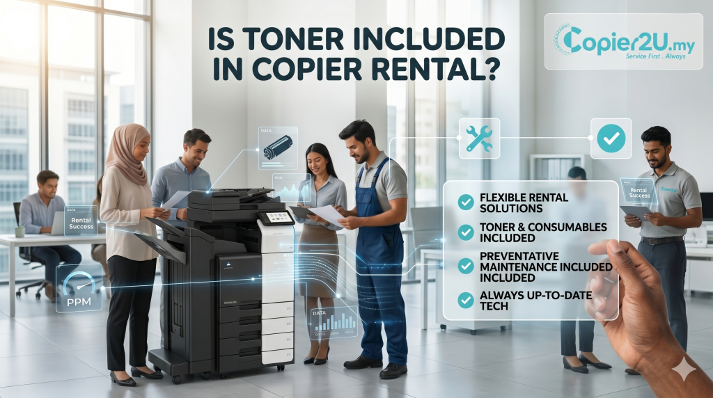 Is Toner Included in Copier Rental?