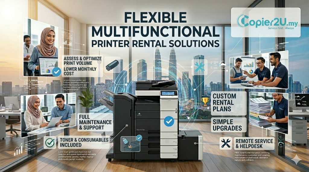 Multifunctional printer rental