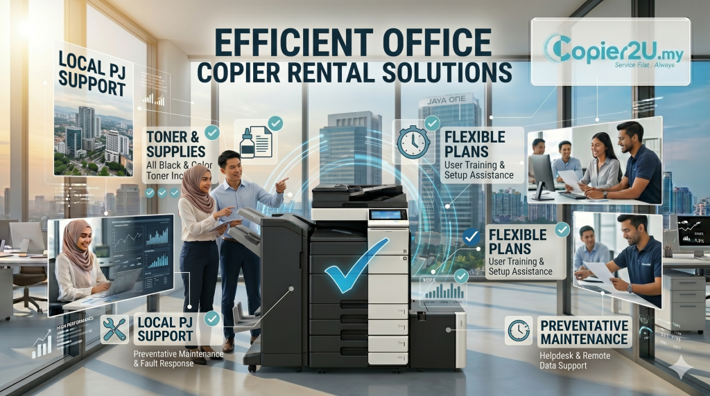 Office photocopier rental