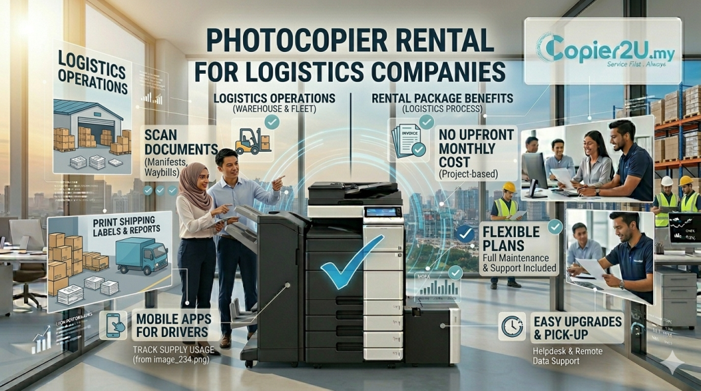 Photocopier rental for logistics company