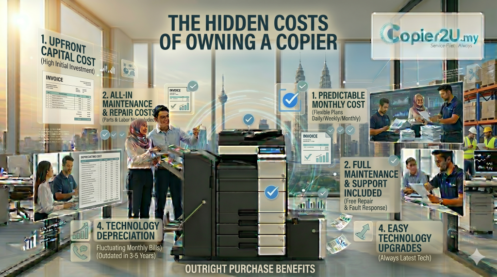 The hidden costs of owning a copier