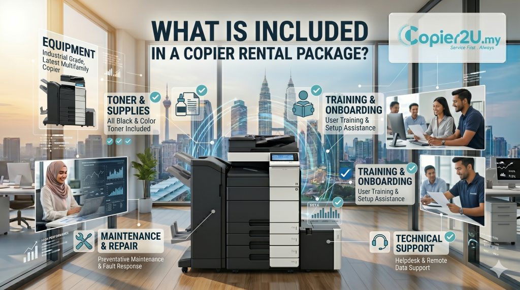 What Is Included in a Copier Rental Package?