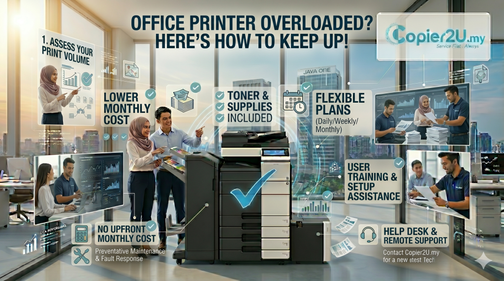 What to do when your office printer cannot keep up?