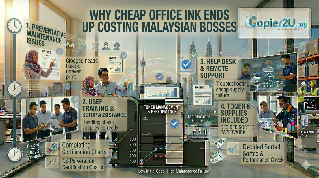 Why Cheap Office Ink Ends Up Costing Malaysian Bosses More